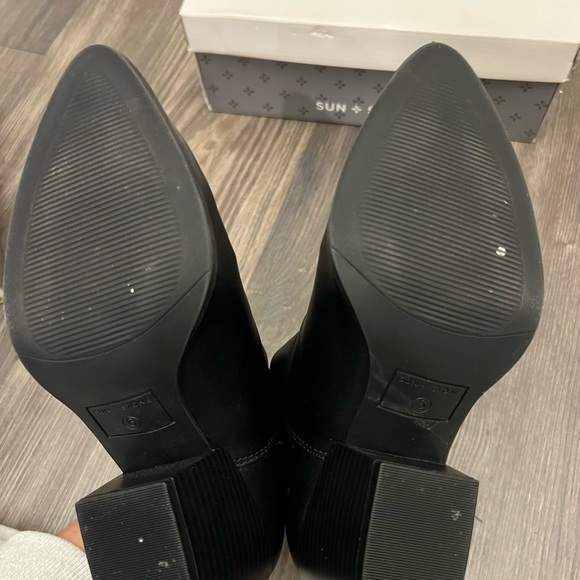Sun + Stone Black Booties - Picture 5 of 5